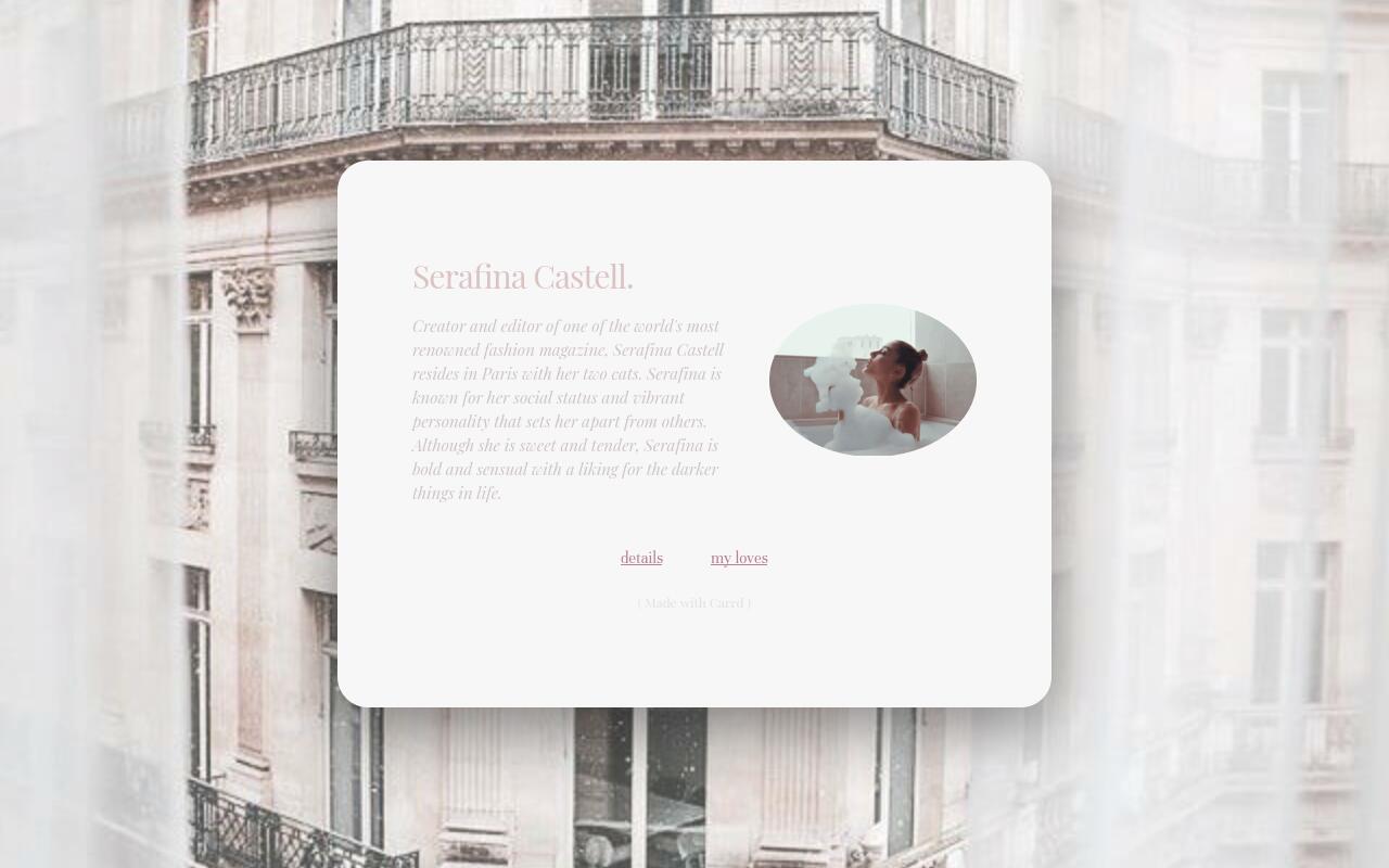 Carrd profile picture for @territorial